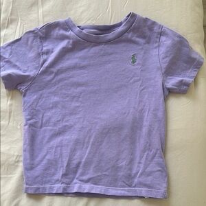 Ralph Lauren Purple Short Sleeve Tees